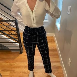 Express Ankle High Rise Pants